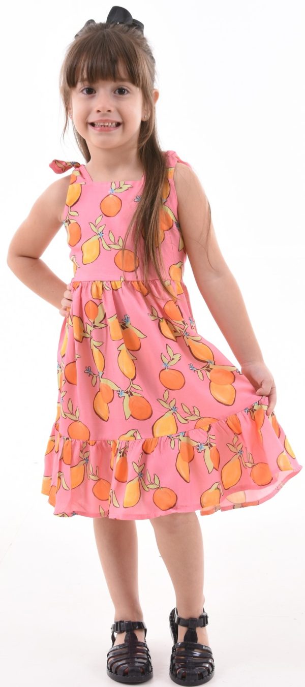 Vestido Estampado Frutas Baby